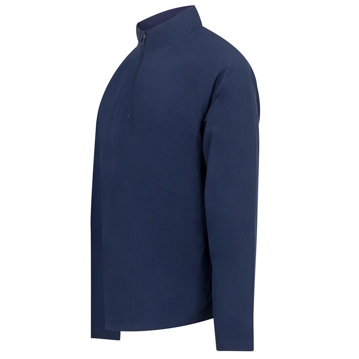 Mens Technical Quarter Zip Track Top (Navy) 3/3