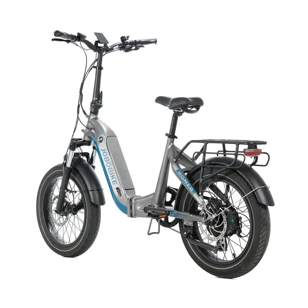 JOBOBIKE Romer - Grijs, Elektrische Opvouwbare Fiets 46 cm 5/6