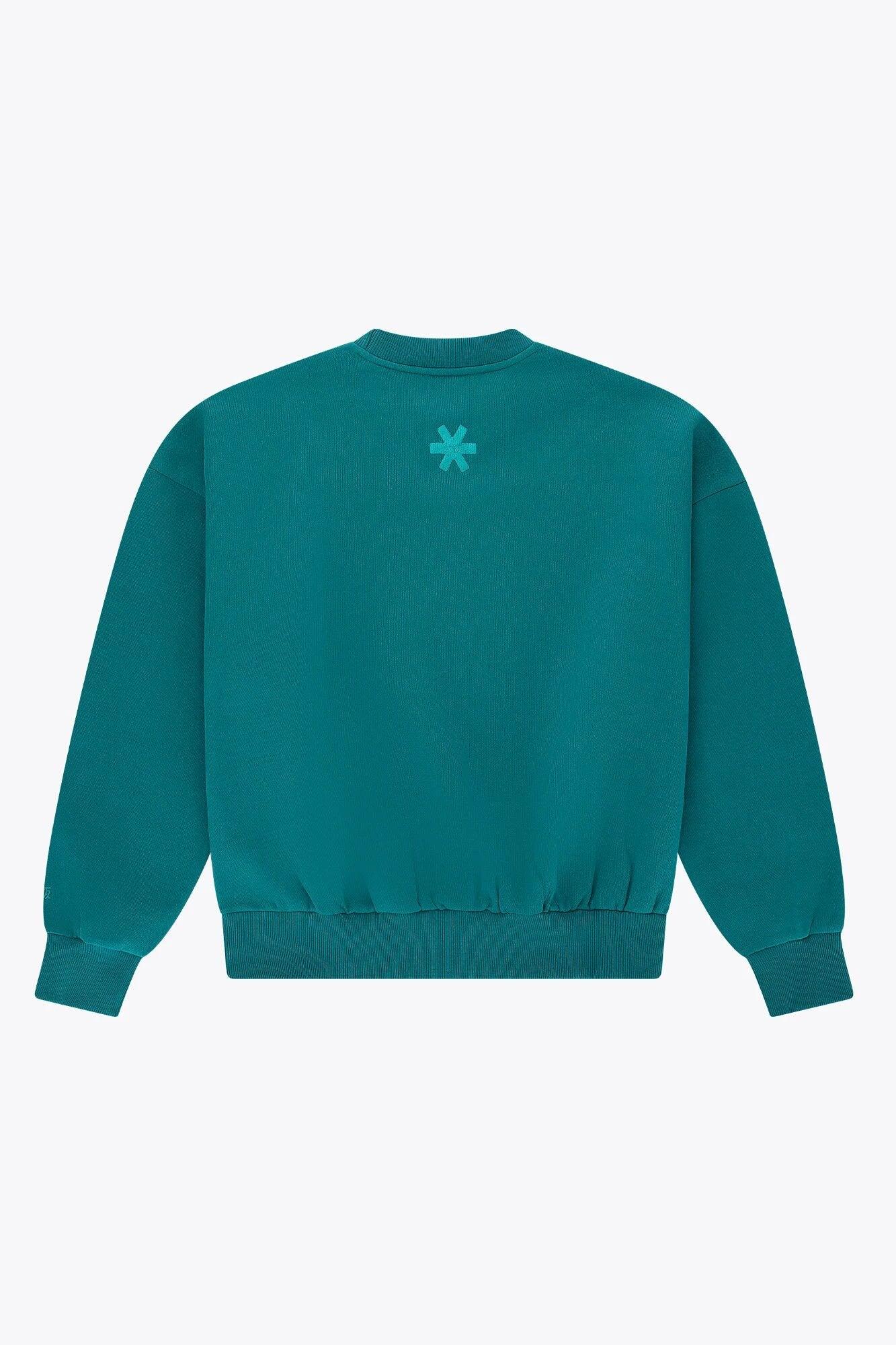 Maglione squadrato da uomo Osaka | Verde acqua trasformativo 3/6