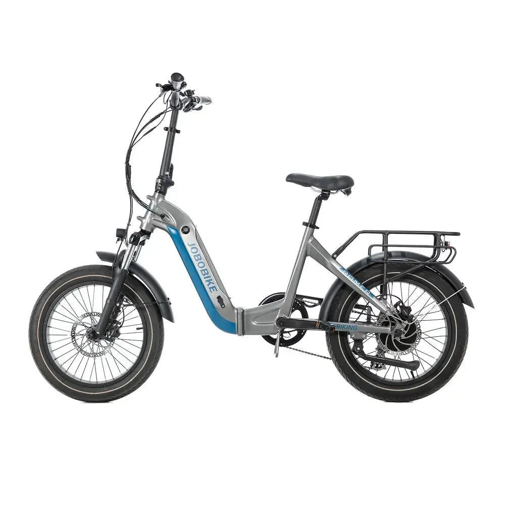 JOBOBIKE Romer - Grijs, Elektrische Opvouwbare Fiets 46 cm 4/6