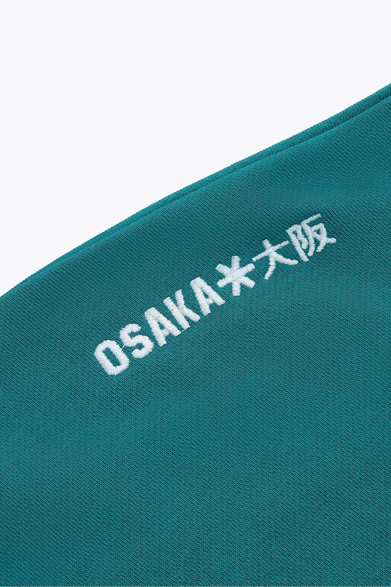 Maglione squadrato da uomo Osaka | Verde acqua trasformativo 5/6