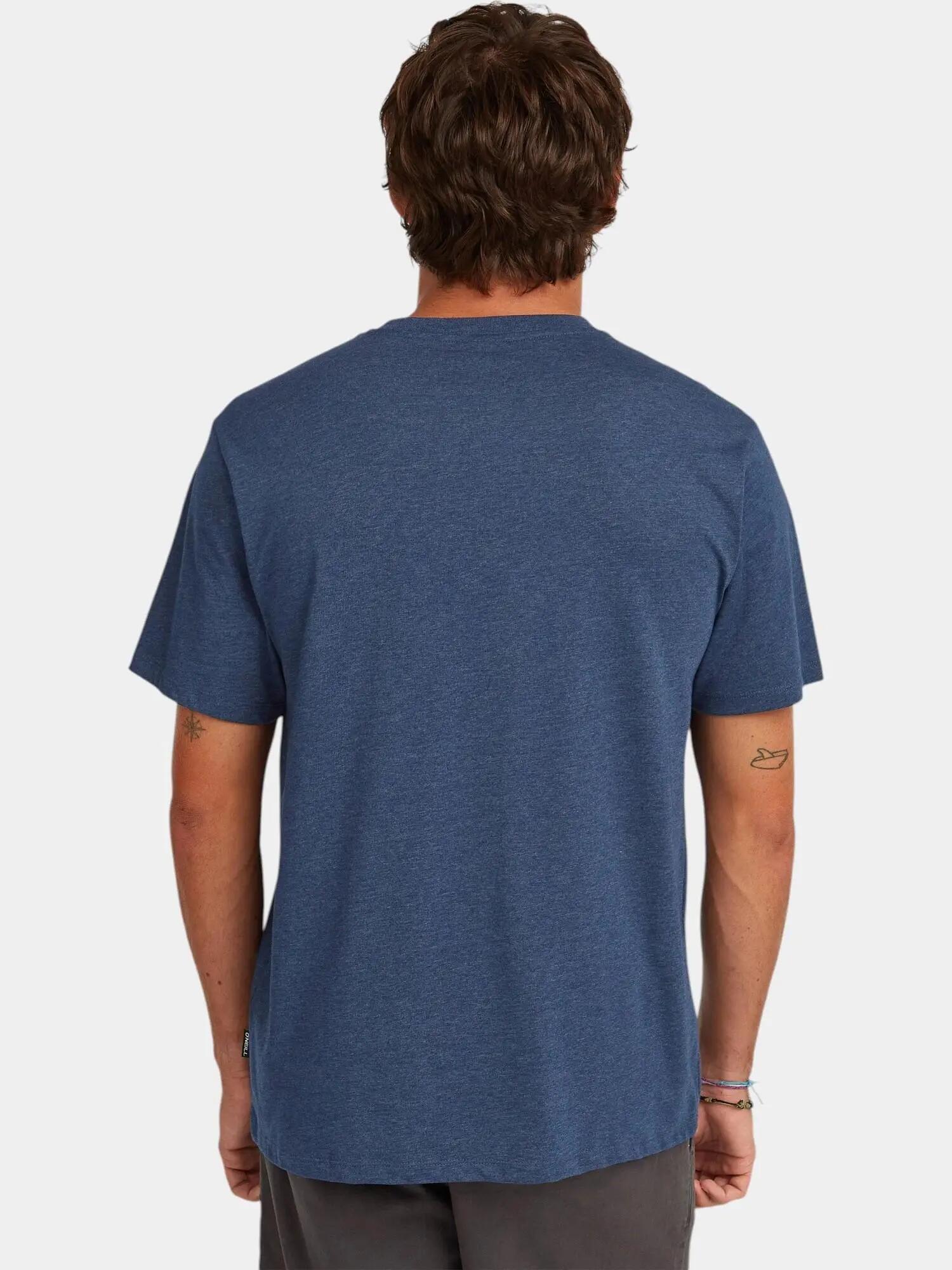Camiseta - Casual - Hombre - Melange con estampado frontal - English Evening 2/7