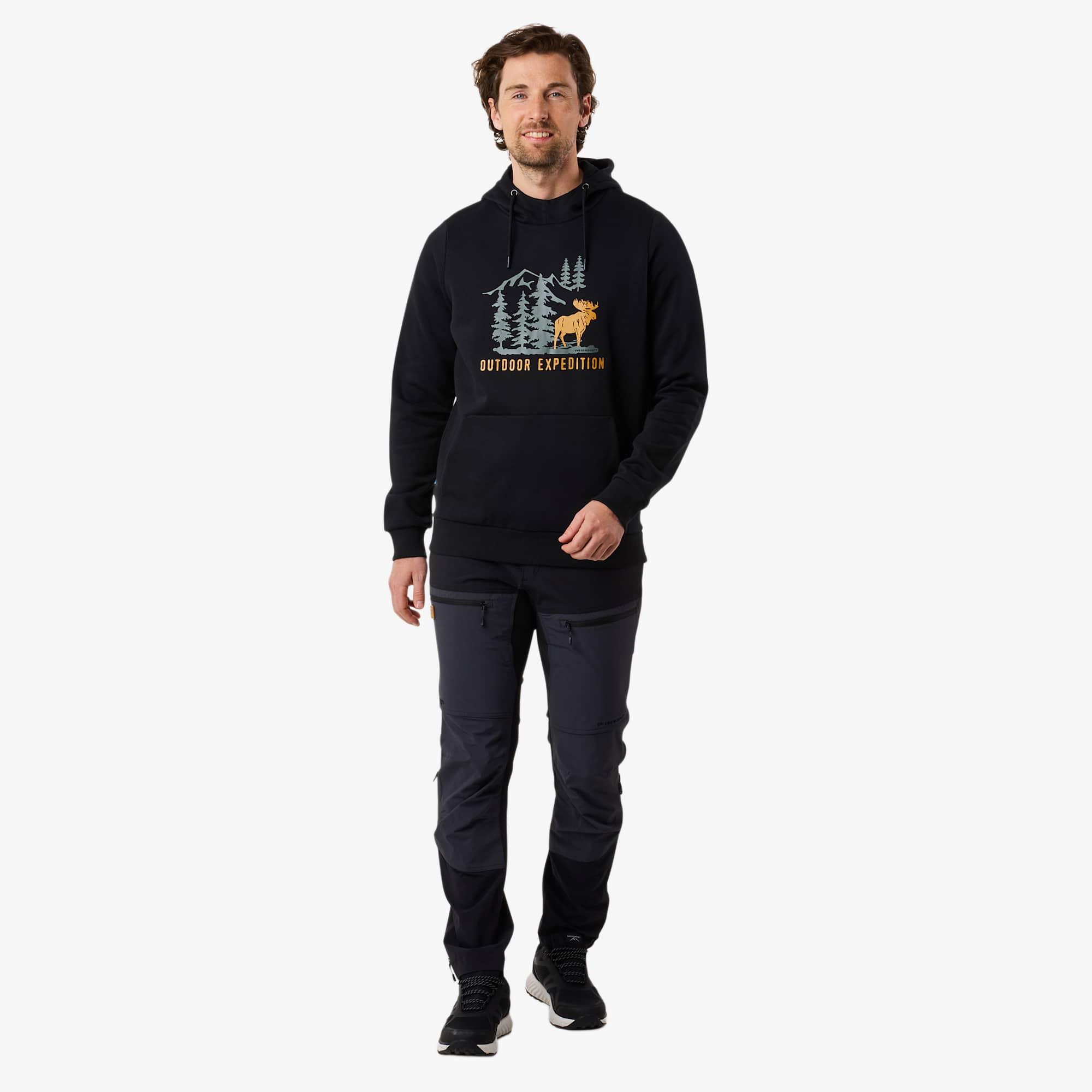 Sweat à capuche randonnée homme Forest Hood 3/7