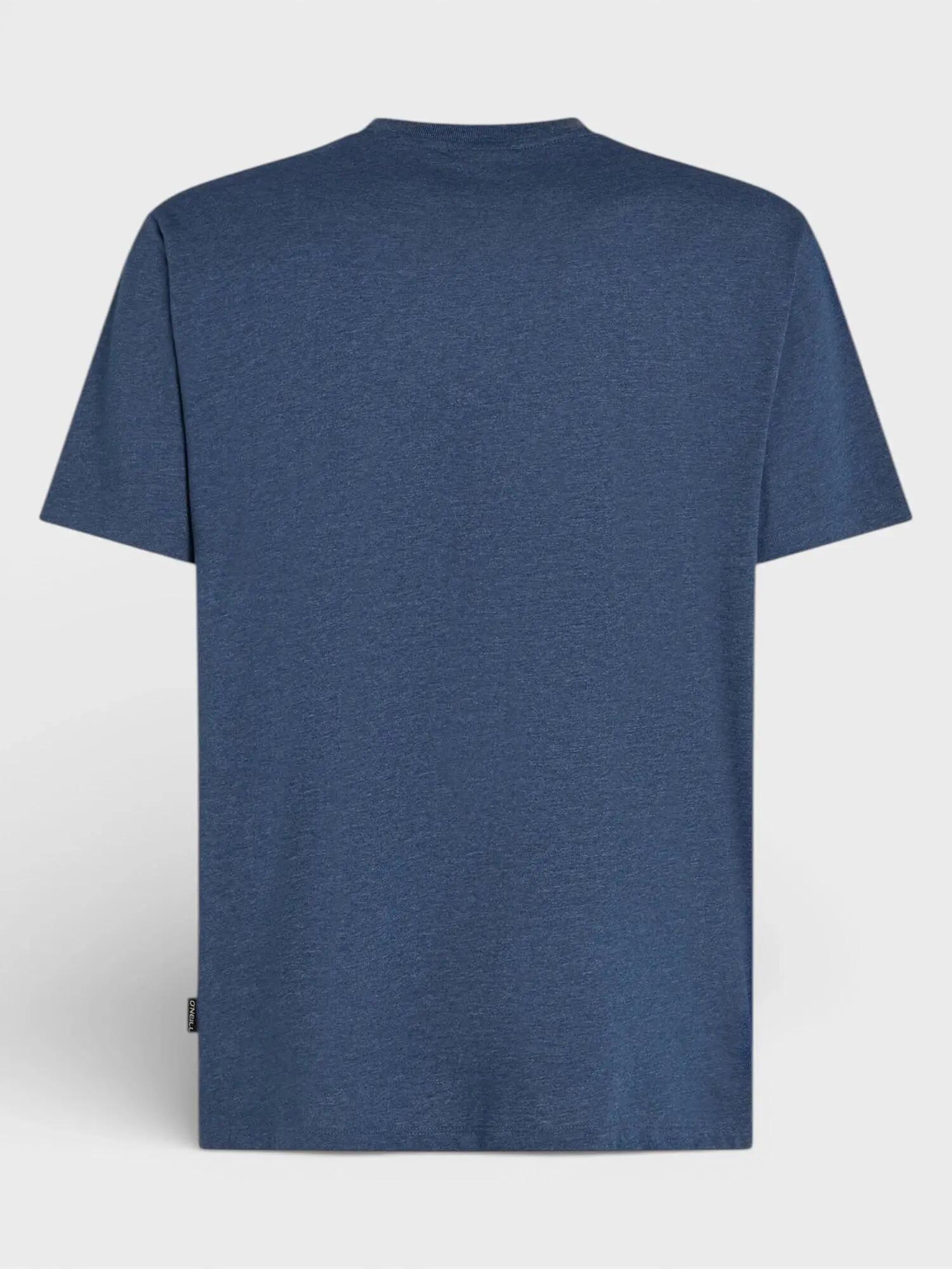 Camiseta - Casual - Hombre - Melange con estampado frontal - English Evening 6/7