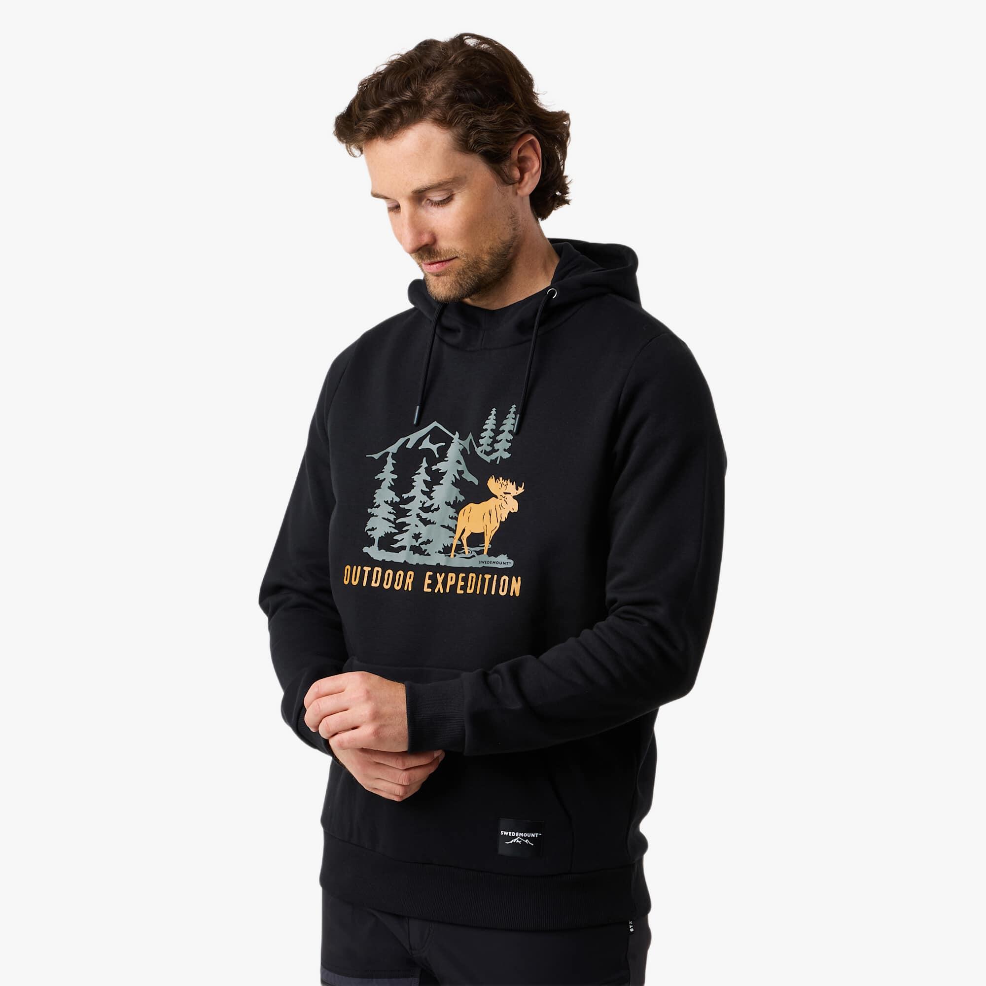 Sweater Met Capuchon  Man Forest Ademend 4/9
