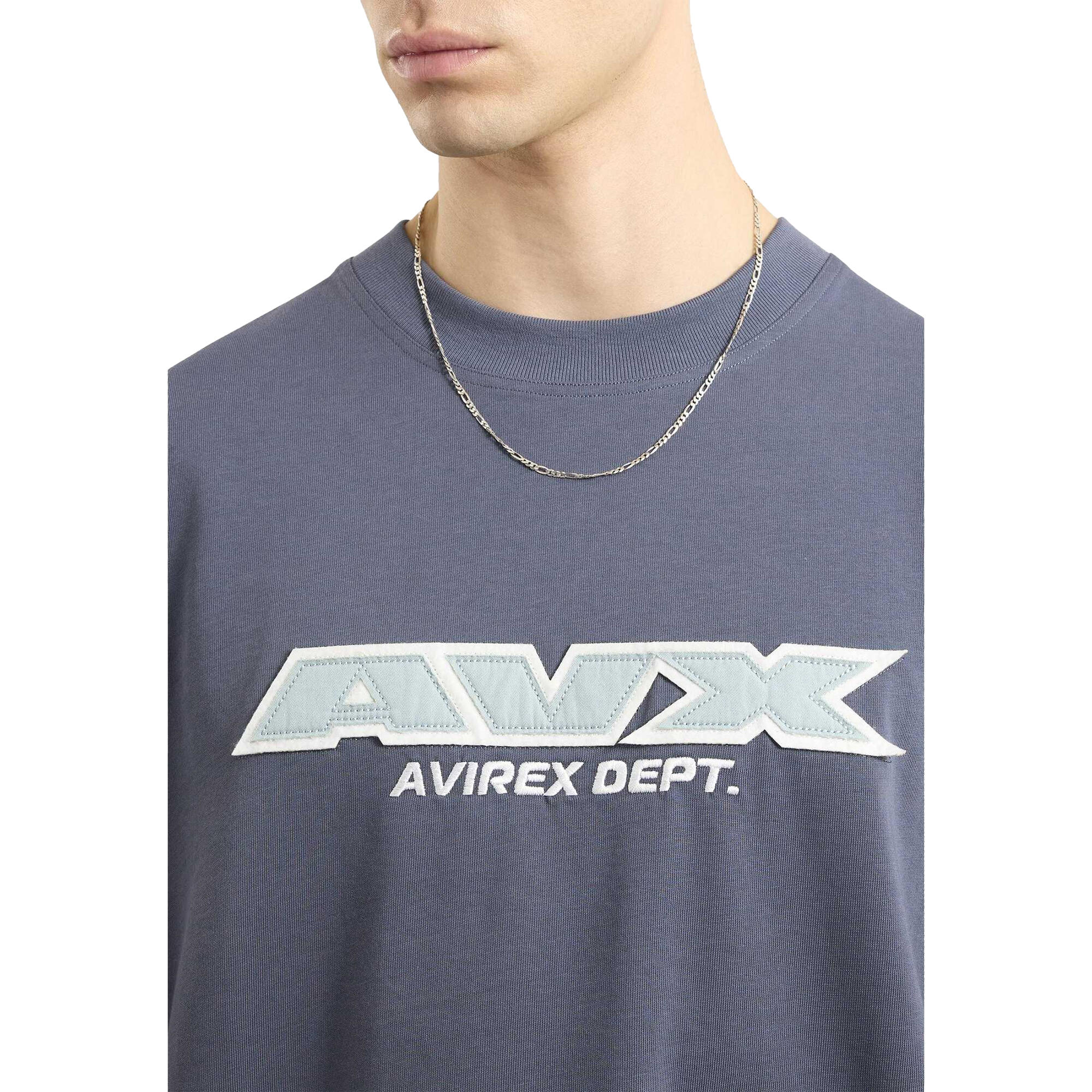 Tshirt SQUADRON Homme (Bleu Ardoise) 3/4