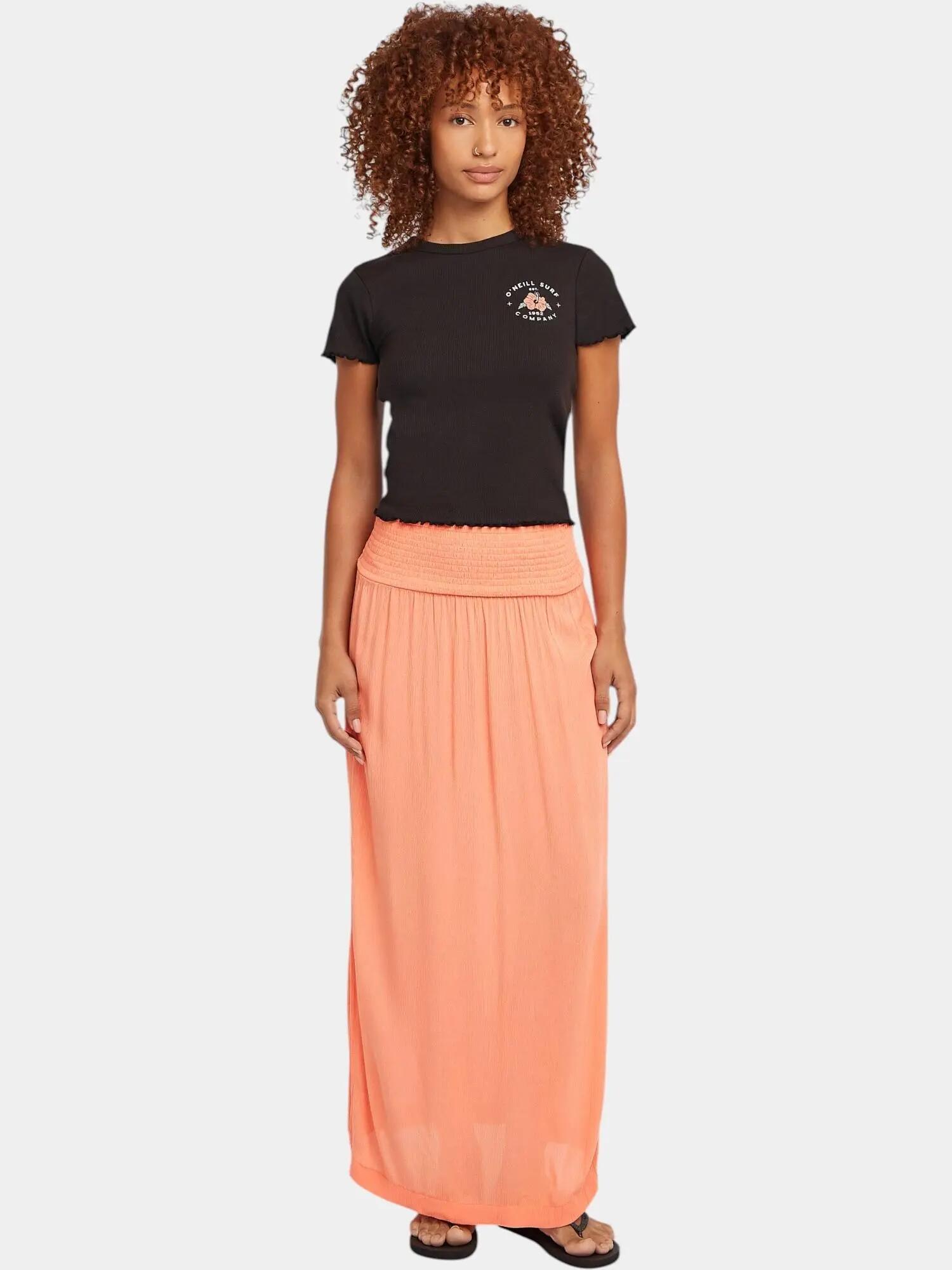 Camiseta - deporte - mujer - canalé, manga corta - negro 3/7