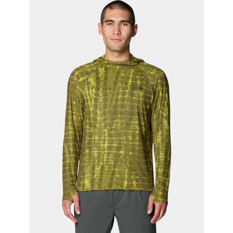 Tricou cu maneci lungi, pentru sport Crater Lake Long Sleeve Hoody barbati