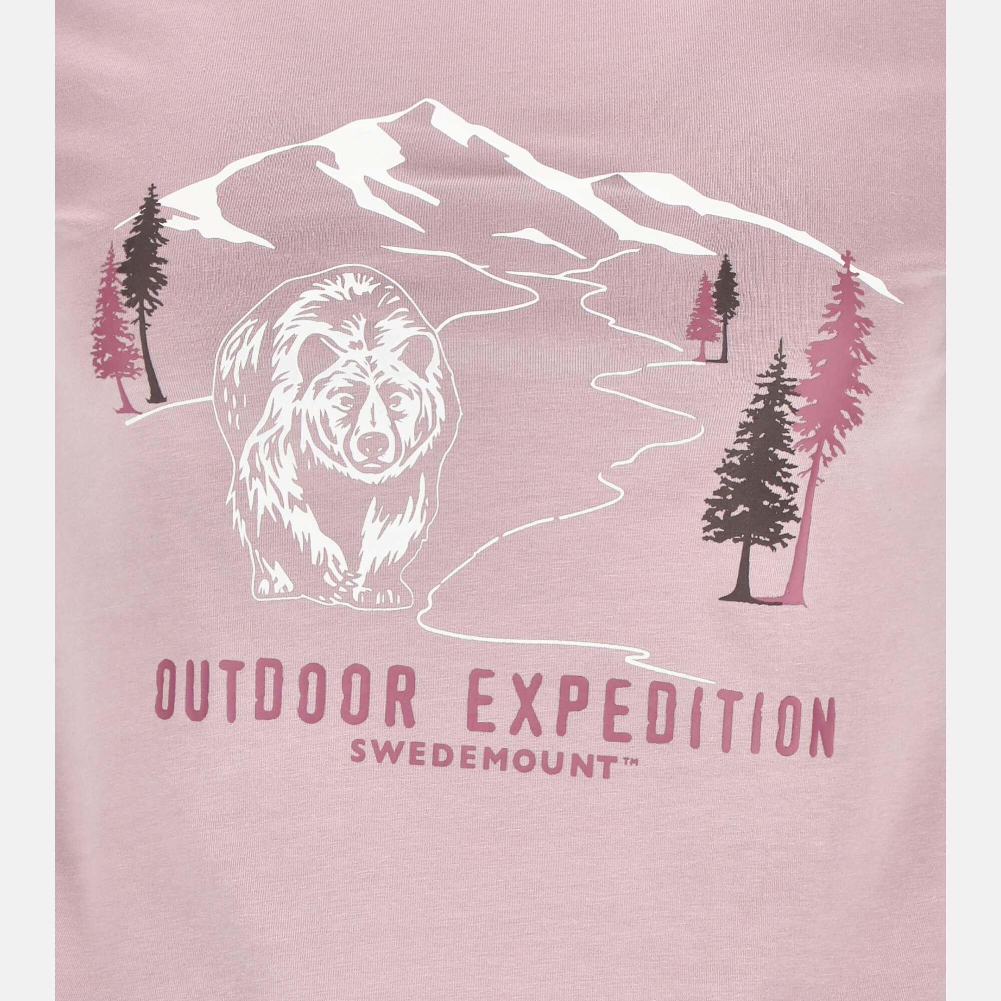 Damen Sport kurzarm T-Shirt Forest Tee 6/7