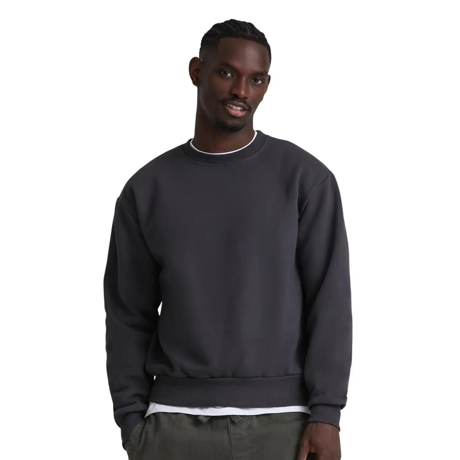 "Vision" Sweatshirt für , Schwer Herren Solid Dunkelgrau 2/2