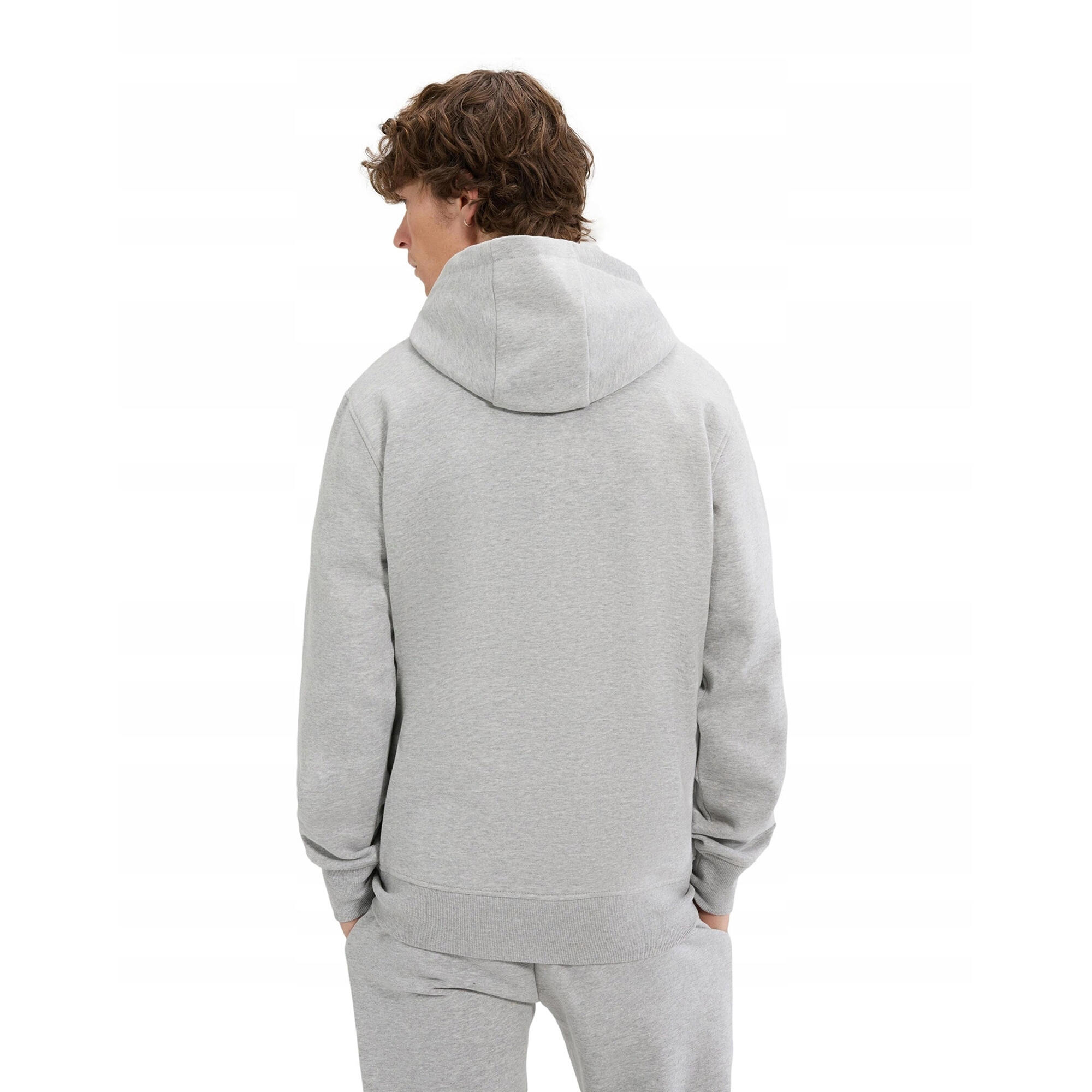 Mens Pershuta 2 Hoodie (Light Grey Marl) 2/4