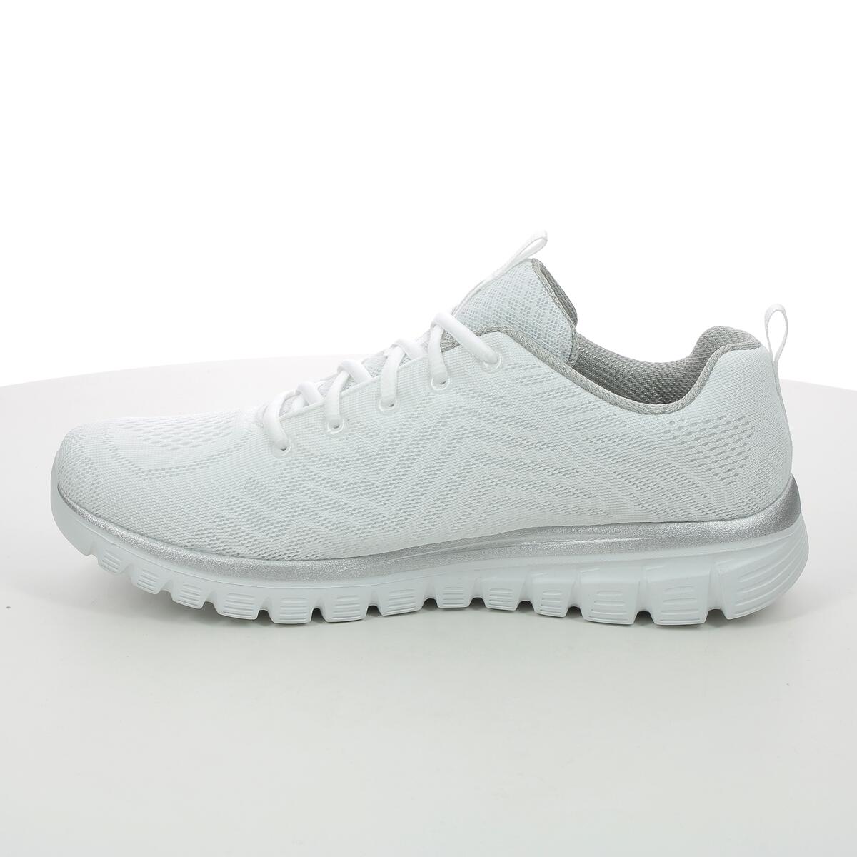 Womens/Ladies Graceful Get Connected Trainers (White) 3/5