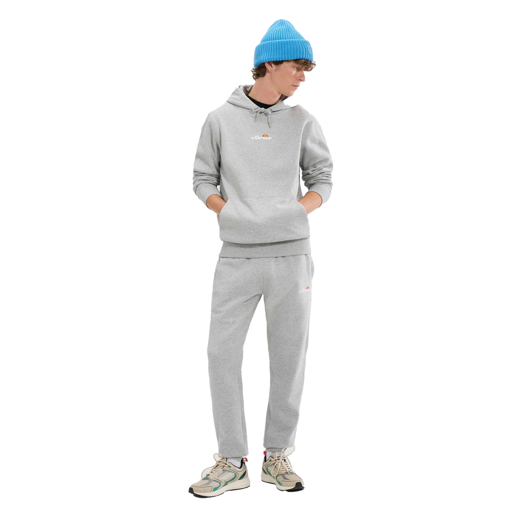 Mens Pershuta 2 Hoodie (Light Grey Marl) 4/4