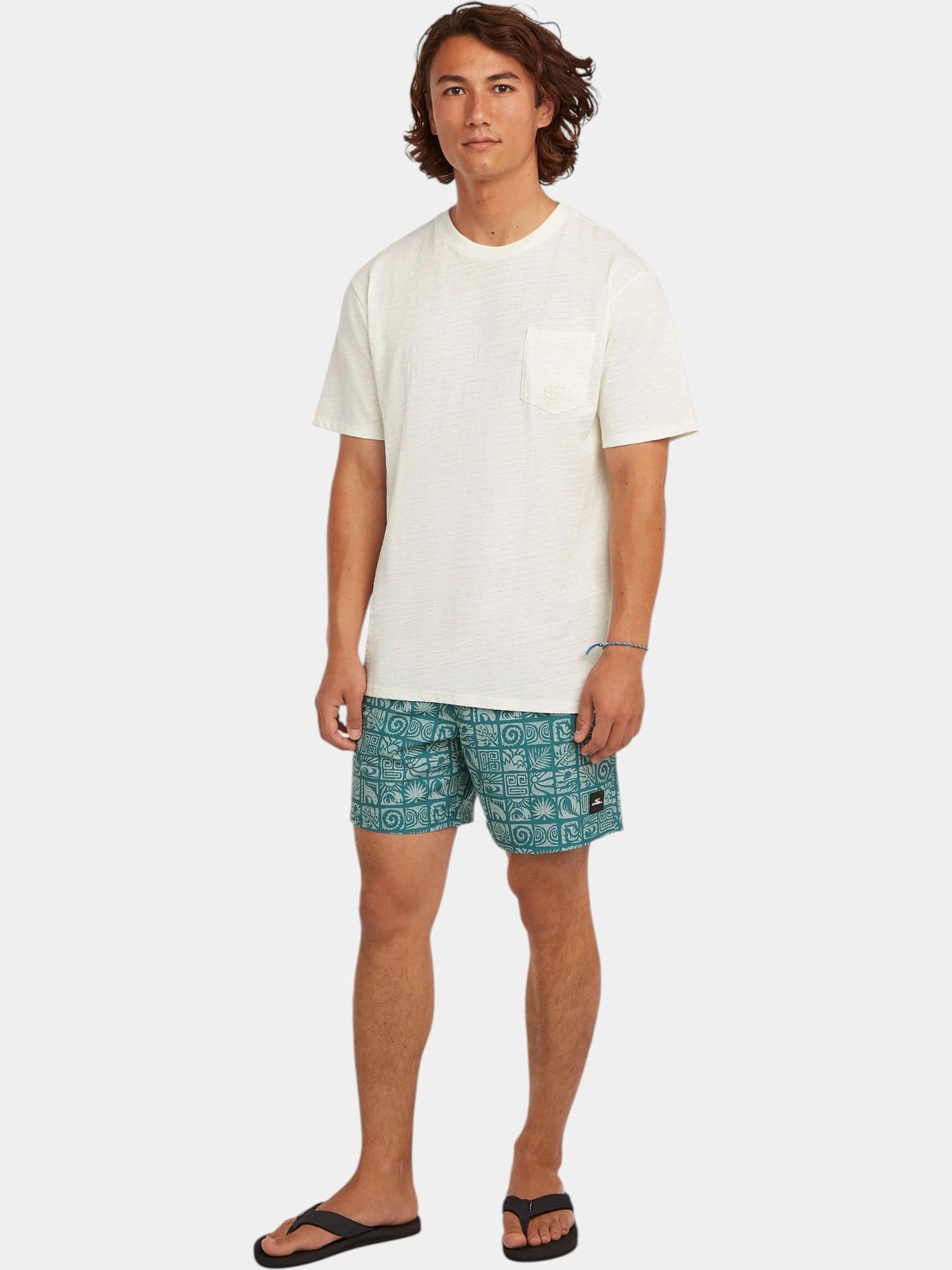 O'NEILL O'Neill Herren T-Shirt Slub Chest Pocket Snow White 2/6