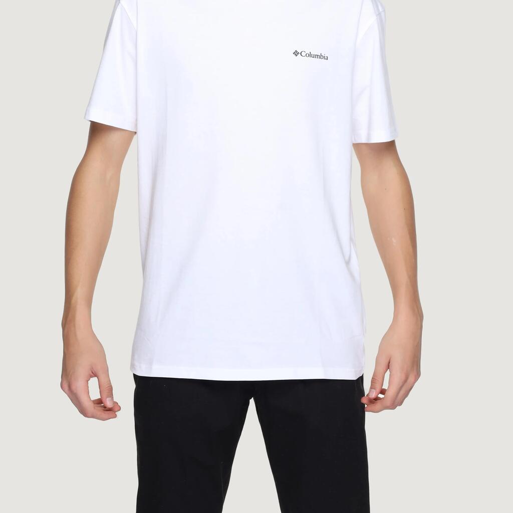 MEN'S crop top t-shirt  WHITE