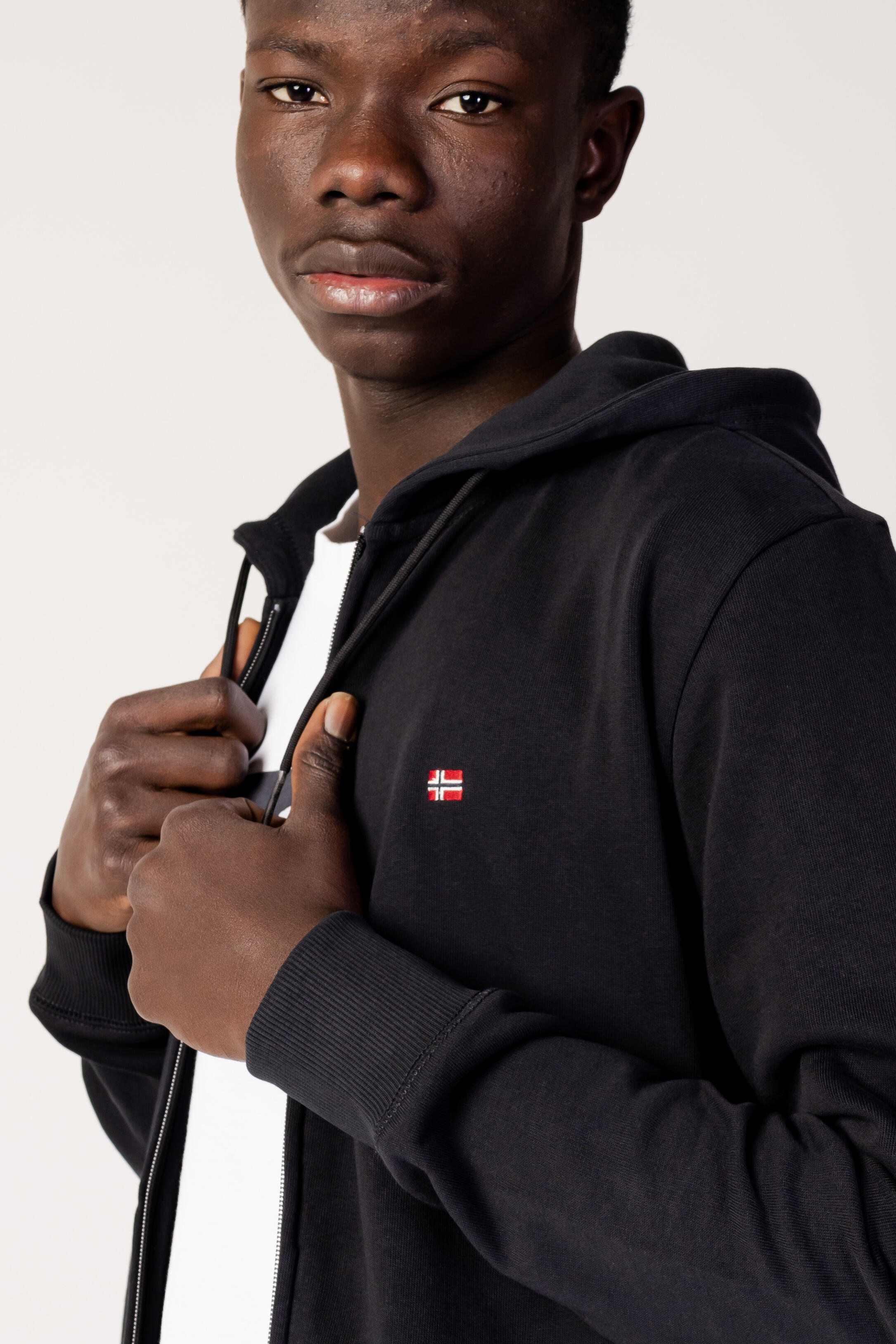 MEN'S Sweatshirt BALIS FZH SUM ZIP SCHWARZ 2/4