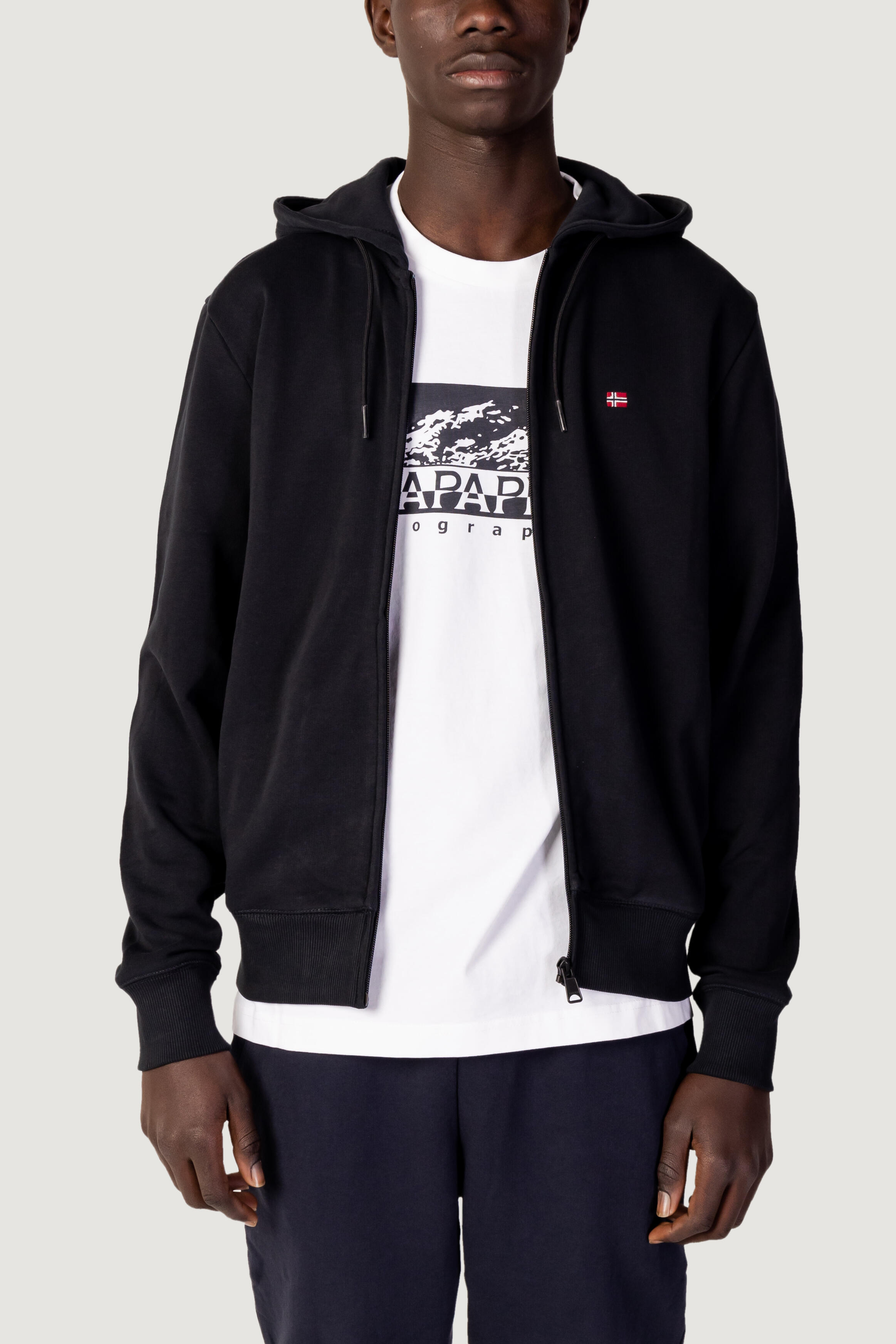 MEN'S Sweatshirt BALIS FZH SUM ZIP SCHWARZ 4/4