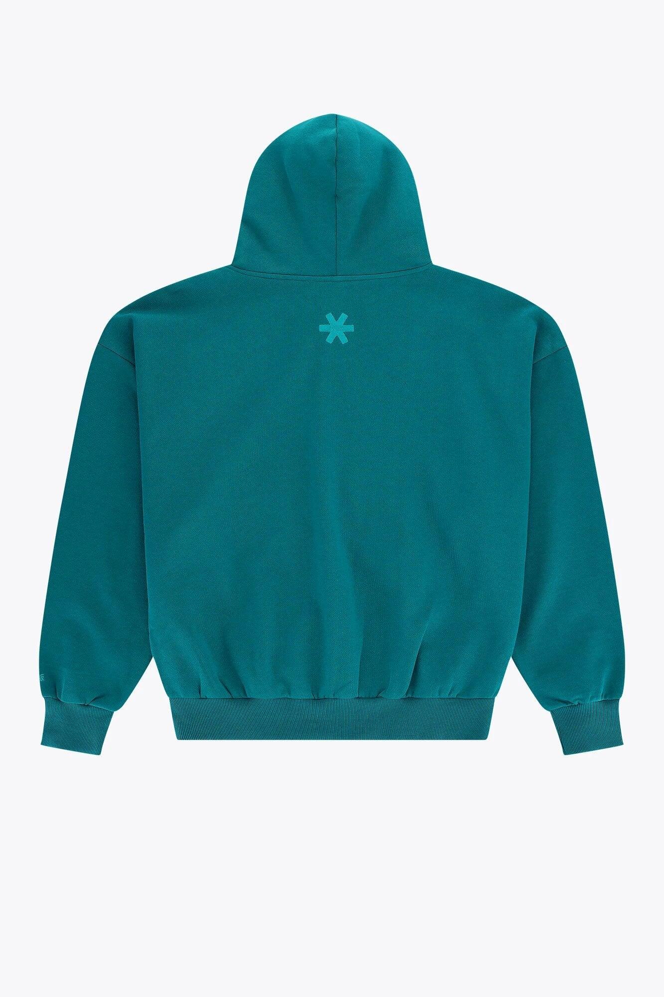 Sweat à capuche zippé Osaka pour homme | Bleu sarcelle transformateur 3/6