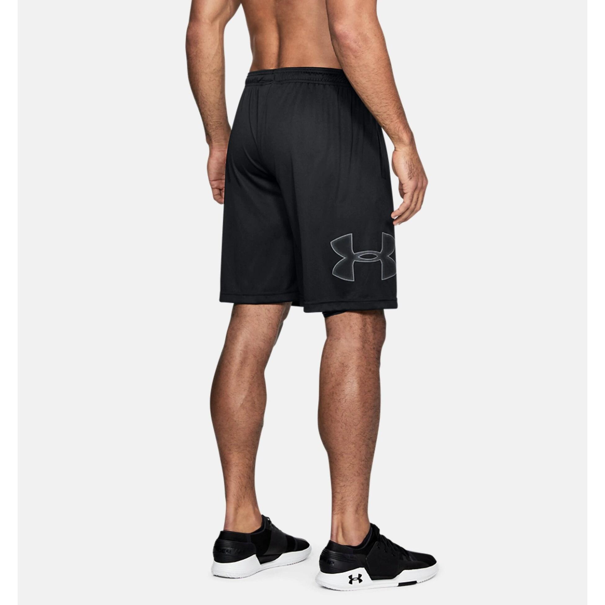 Mens Tech Shorts (Black/Light Graphite) 4/4