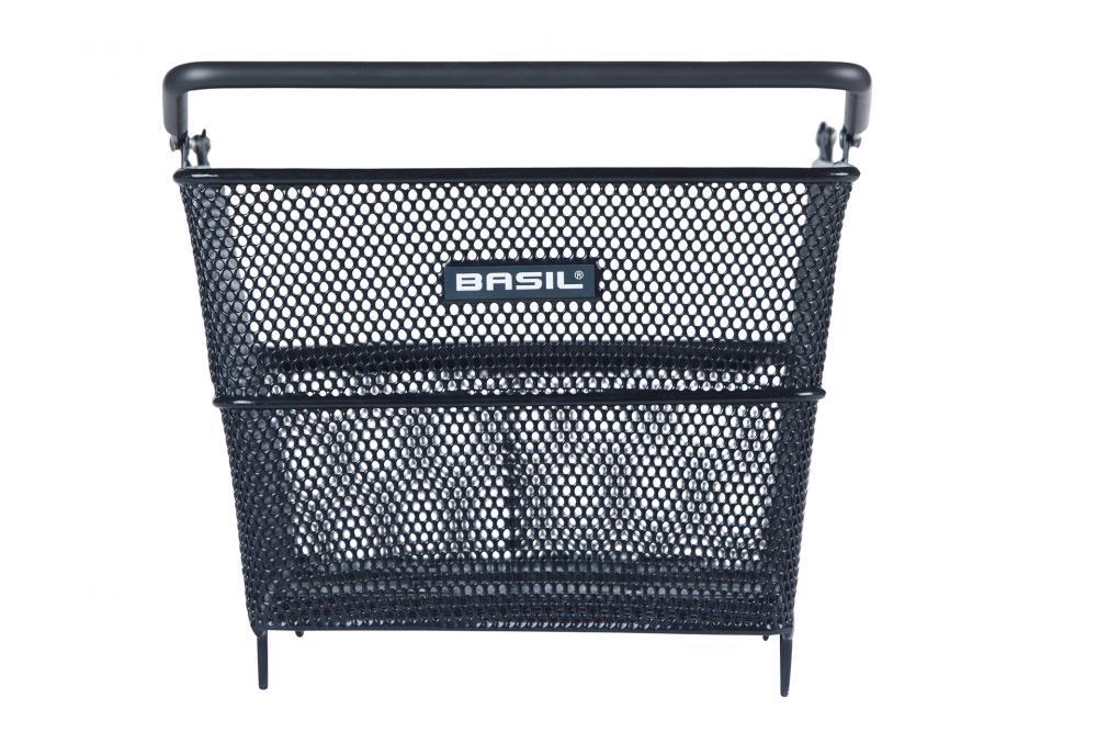 Panier arrière Basil Cento Multisystem NX - Noir pour vélos 2/4