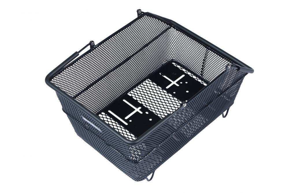 Panier arrière Basil Cento Multisystem NX - Noir pour vélos 3/4