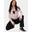 Tricou cu maneci lungi, pentru sport Flop Zip Up Top femei