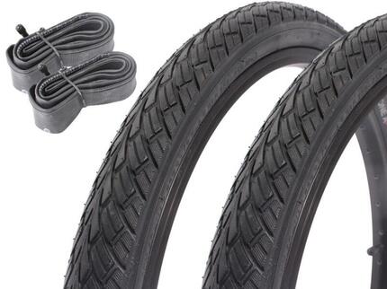 Set de pneus de vélo KUJO ONE 0 ONE A 20 pouces x 1,75 pouces + chambre à air AV