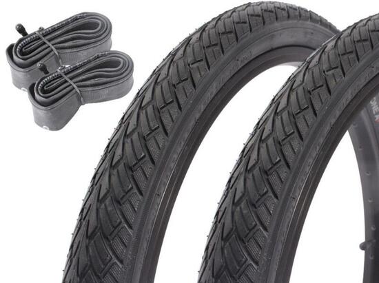 Set de pneus de vélo KUJO ONE 0 ONE A 20 pouces x 1,75 pouces + chambre à air AV