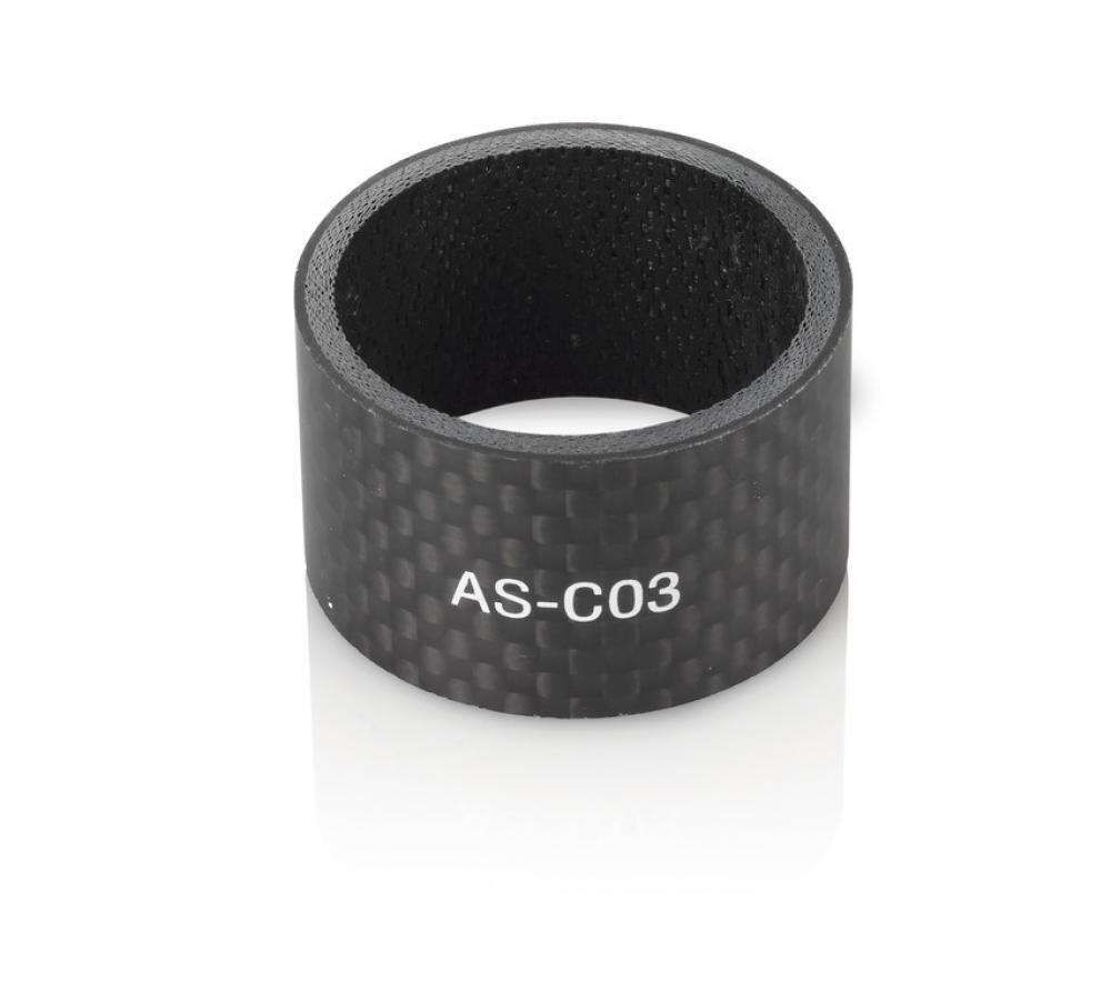XLC AS-C03 Carbon Headset Spacer 1''1/8 20 mm Zwart 2/5