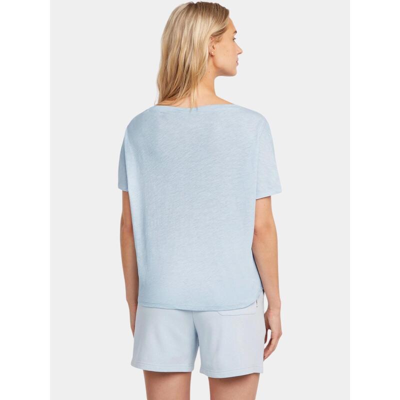 Tricou cu maneci scurte Essentials O'Neill Script Scoop Neck T-Shirt femei