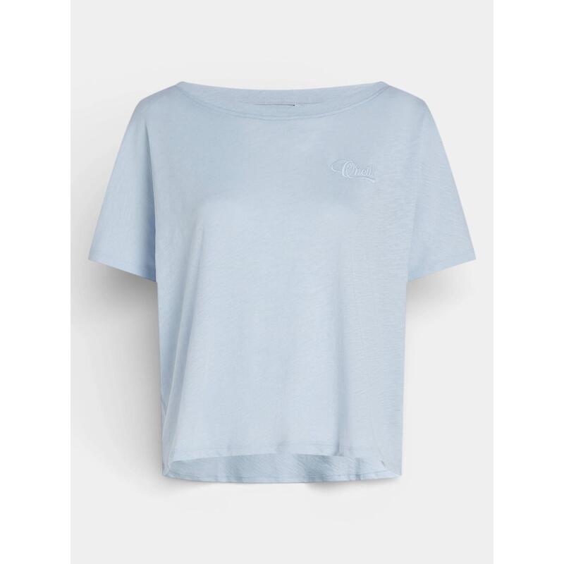 Tricou cu maneci scurte Essentials O'Neill Script Scoop Neck T-Shirt femei
