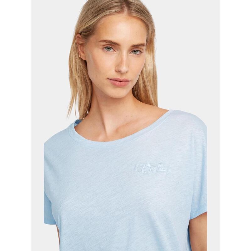Tricou cu maneci scurte Essentials O'Neill Script Scoop Neck T-Shirt femei