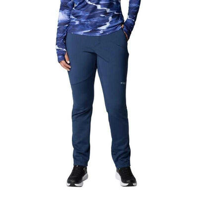 Dames vest canyon softshell high rise broek (marineblauw)