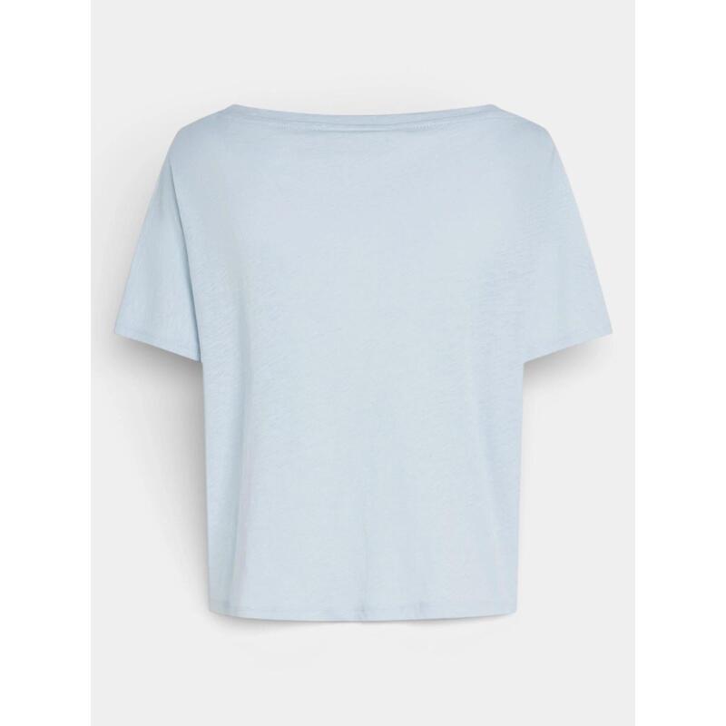 Tricou cu maneci scurte Essentials O'Neill Script Scoop Neck T-Shirt femei