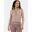 Tricou cu maneci lungi, pentru sport Flop Zip Up Top femei