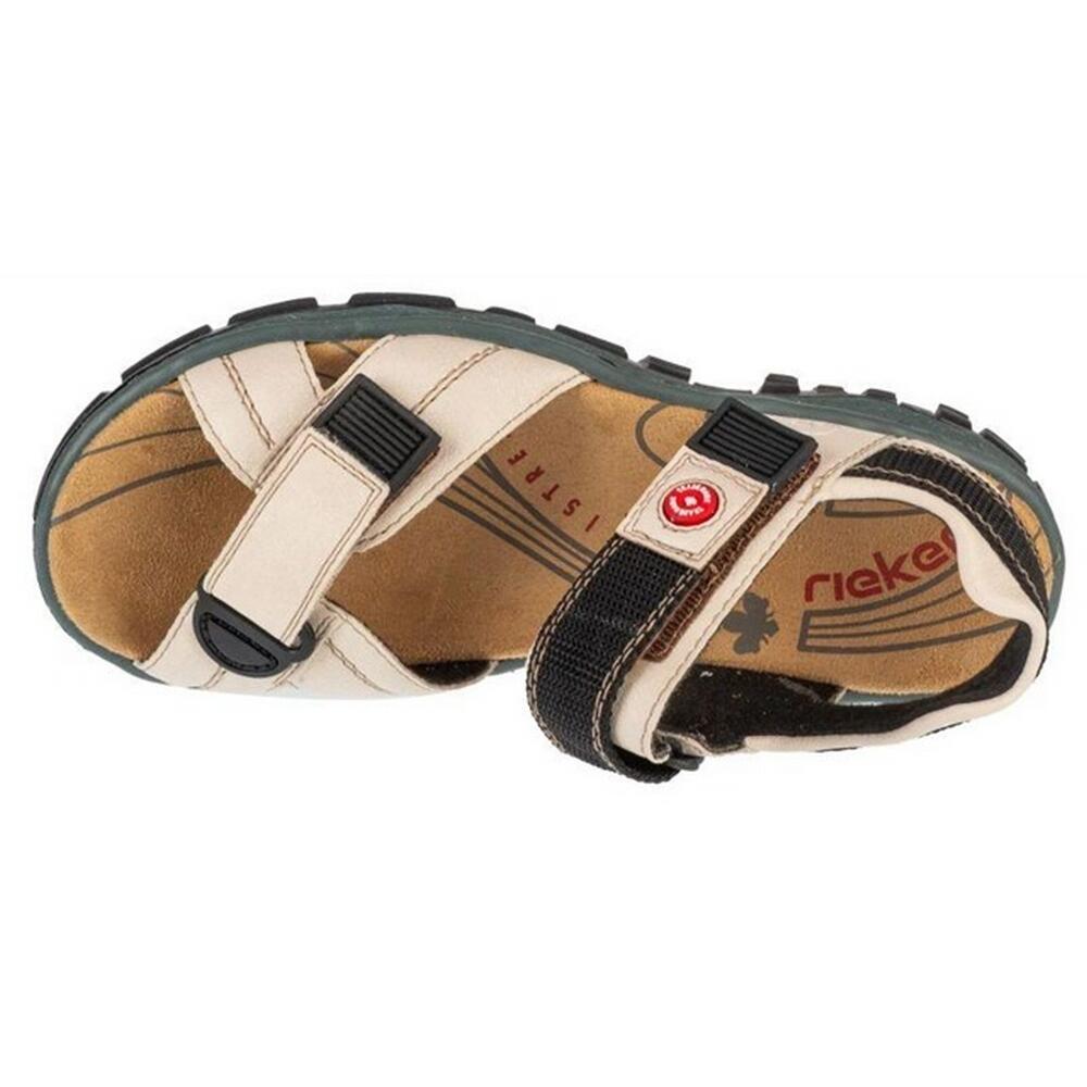 Sandalias Diseño Detalle en Contraste para Mujer Beige 4/4