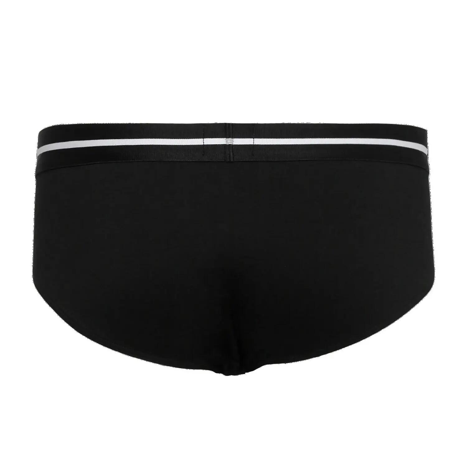 Slips Motif/style Logo Homme (Noir) 4/4