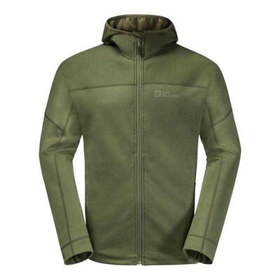 Heren hirschberg full zip hoodie (zwart)