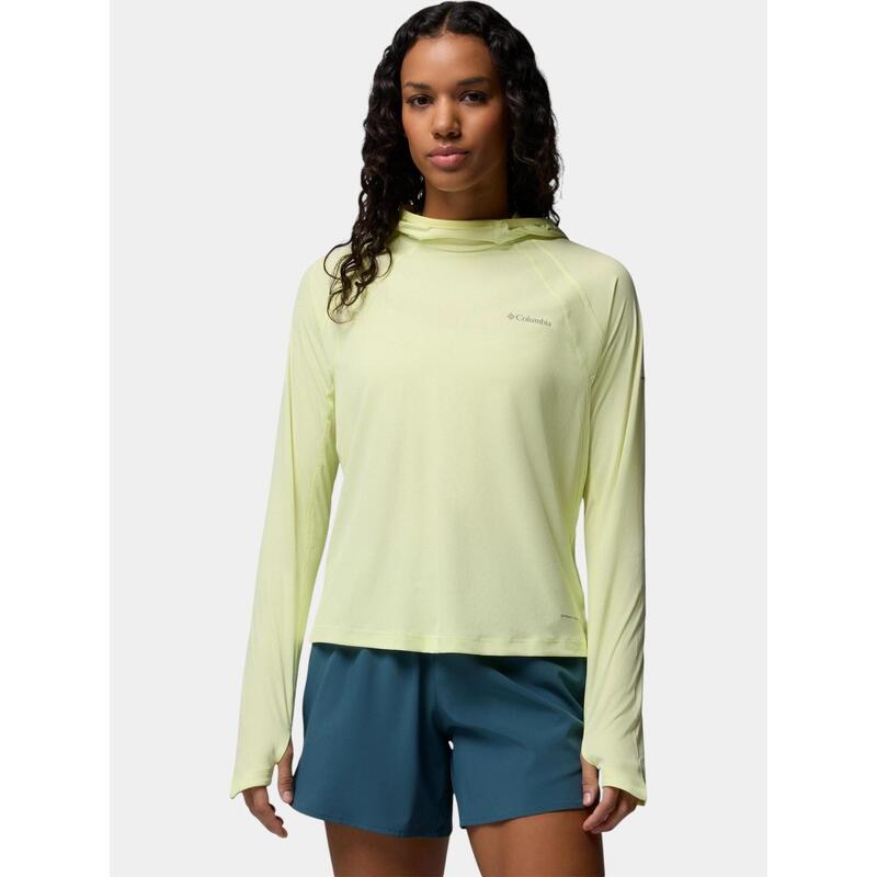 Tricou cu maneci lungi, pentru sport Stealth Spring Long Sleeve Hoodie femei