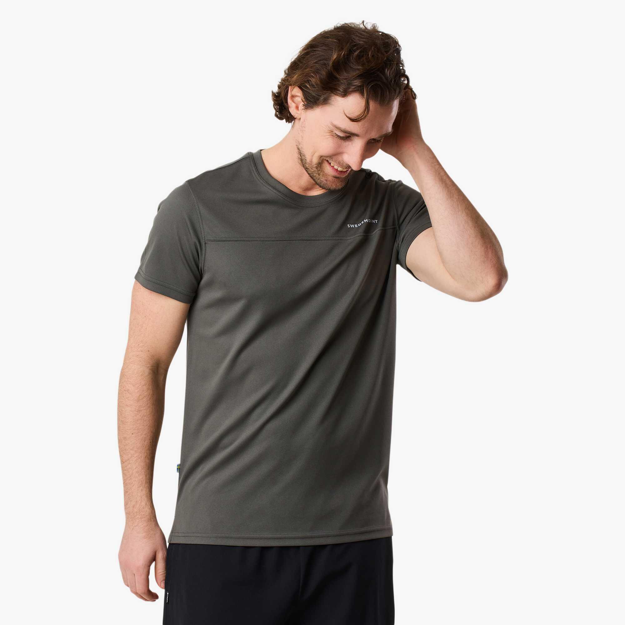 T-shirt training homme manches courtes quick dry Fjällbacka Tee 2.0 4/7