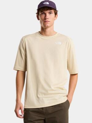 T-shirt met korte mouwen the north face model nf0a87tudom1 voor unisex