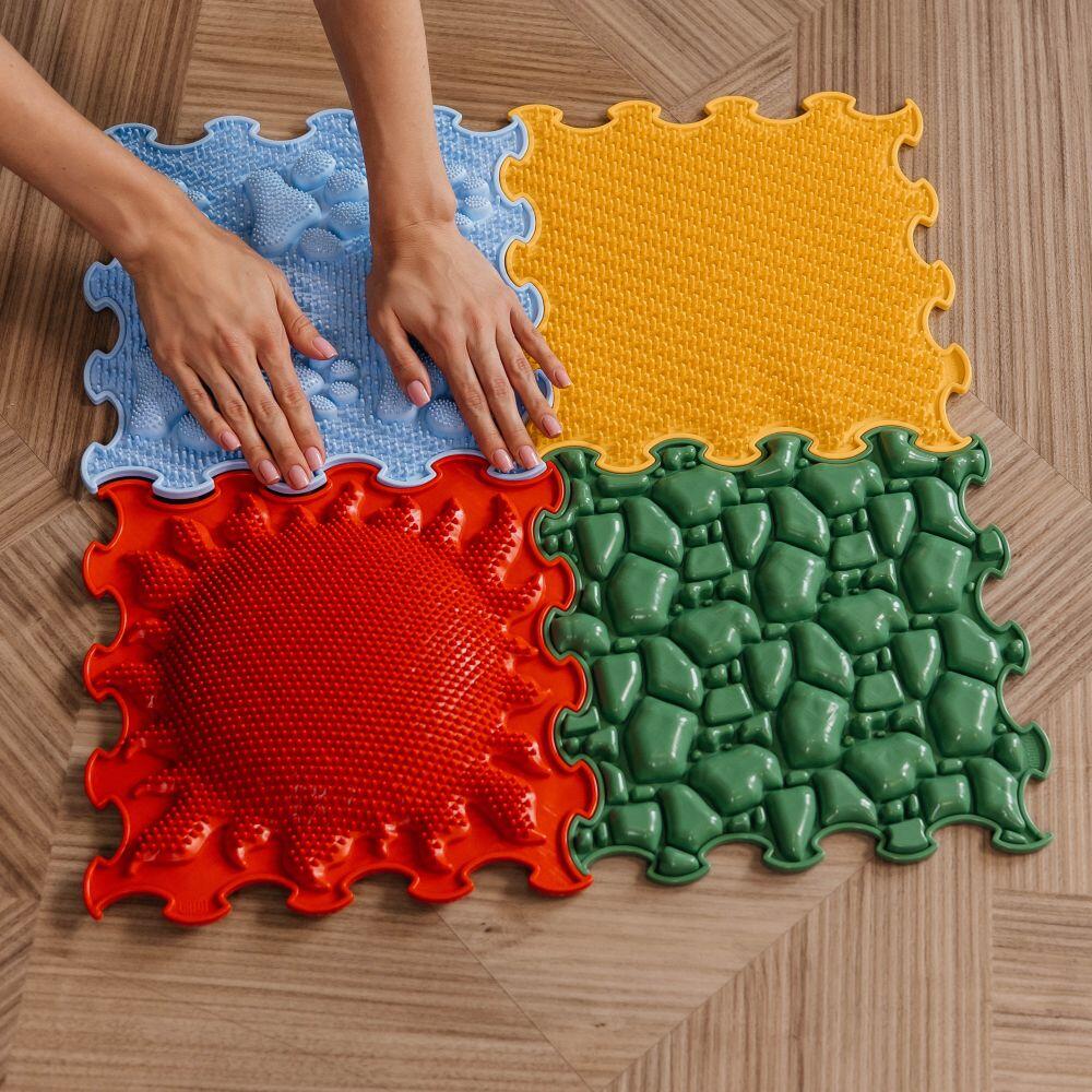 Enfants Fitness Dalle Sensorielle 30x30cm Set 4pcs Fantastic Four Multicolore 2/7