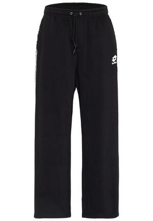 Lotto Herren Sweatpants 1325018 Trainingshose Jogginghose Loose Fit Schwarz