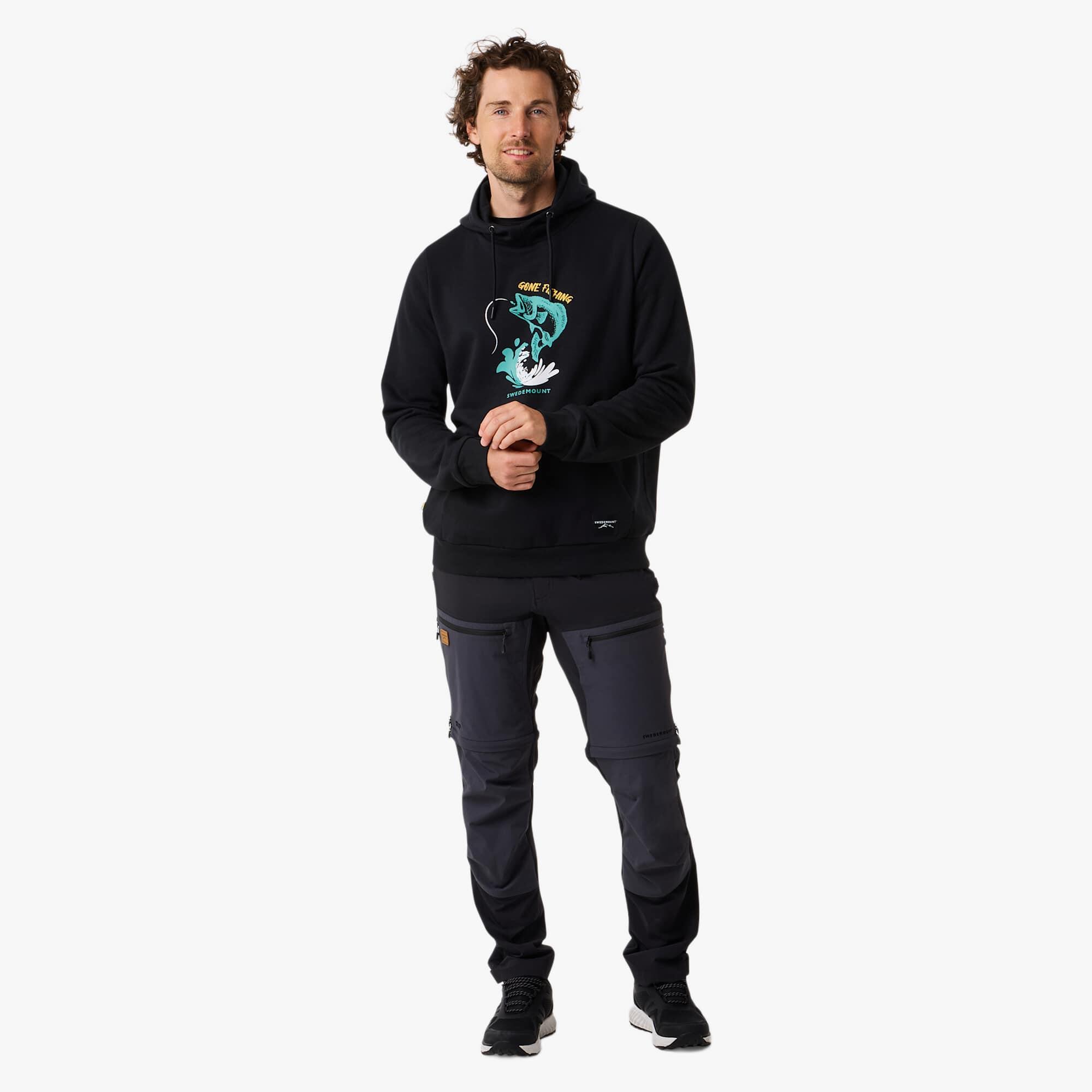 Sweat à capuche randonnée homme Forest Hood 3/7