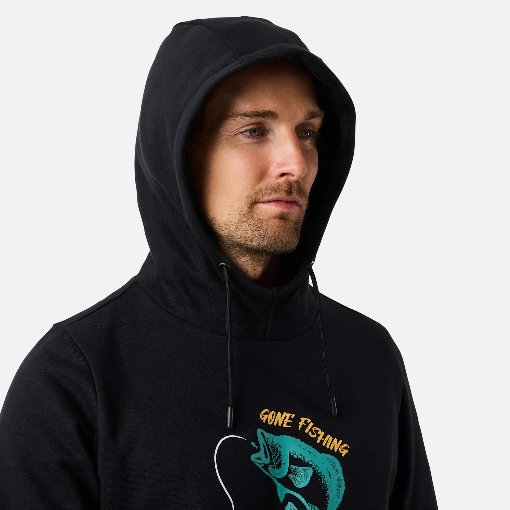 Sweat à capuche randonnée homme Forest Hood 5/9