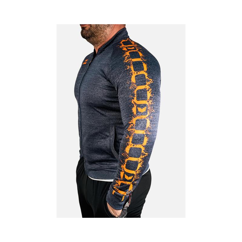 Bluza ERIMA Graffic 5 Gri/Portocaliu