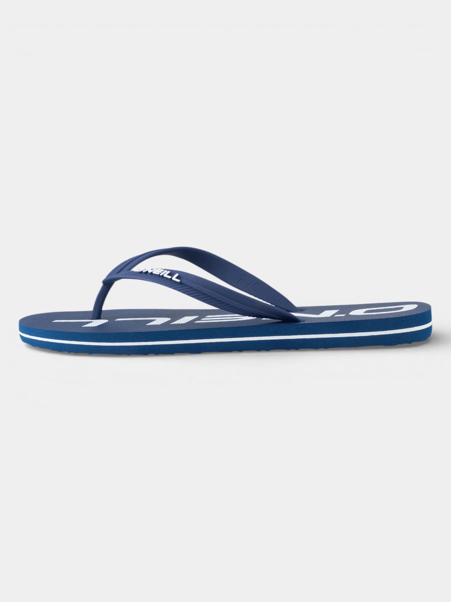 Heren Teenslippers Profile Logo Blauw II 2/5