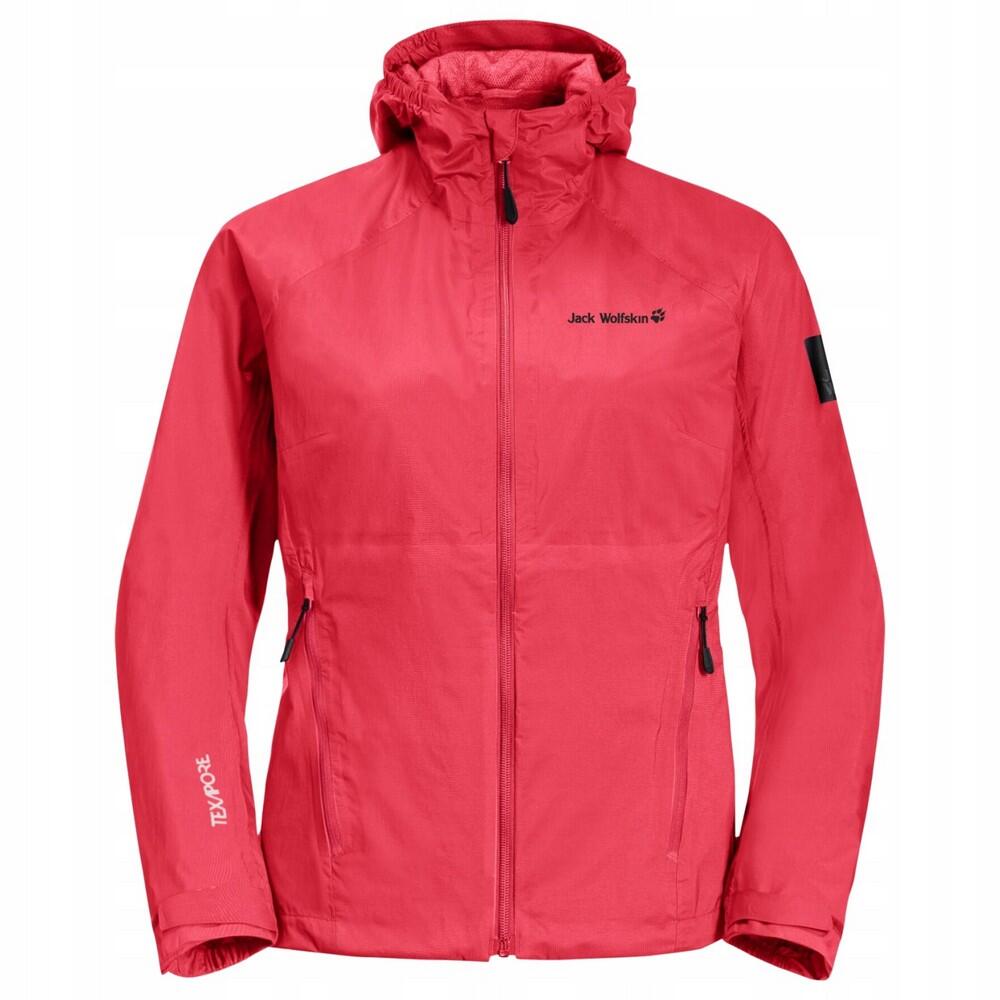 Giacca Donna Jack Wolfskin Tasman 2l Rosso 2/4