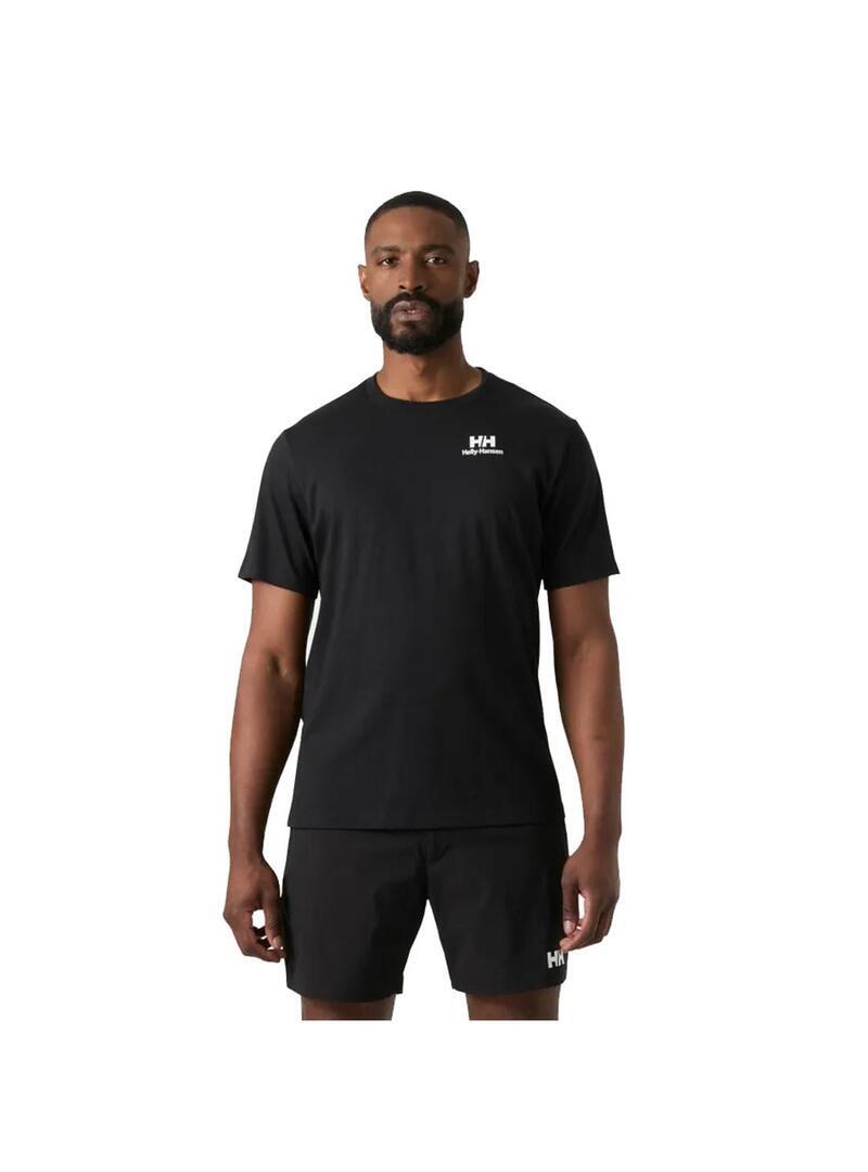 Camiseta para Hombre Helly hansen Core graphic Negro 3/6