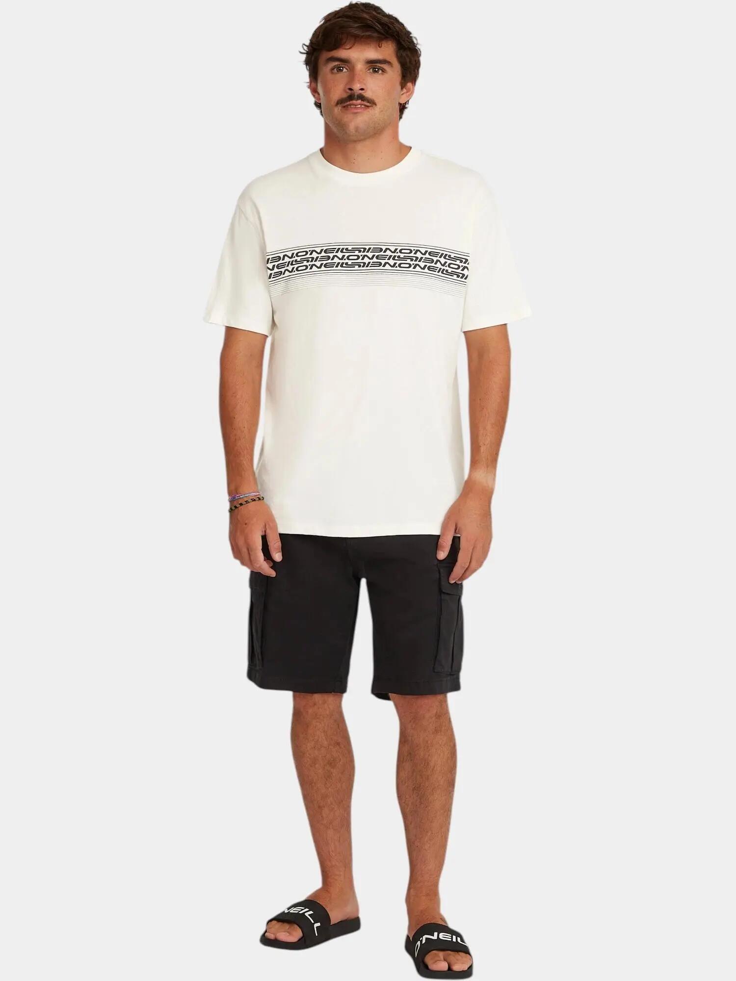 Férfi rövid ujjú póló O'Neill Logo Stripe T-Shirt 3/7